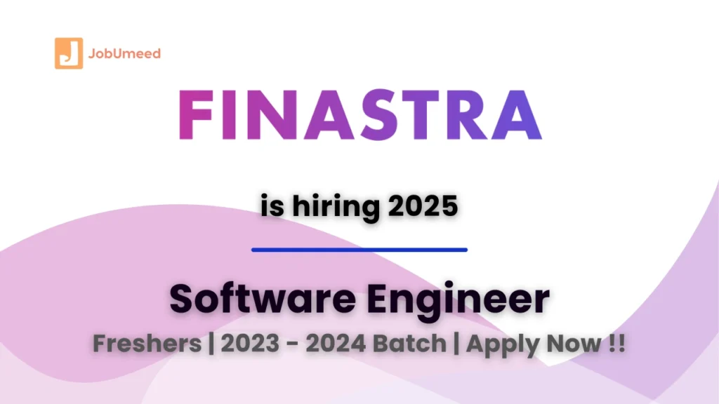 finastra hiring software engineer